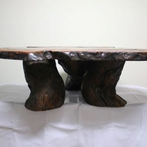 Live Edge Redwood Coffee Table