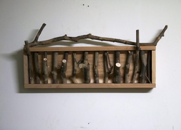 Tree Branch Hat Rack